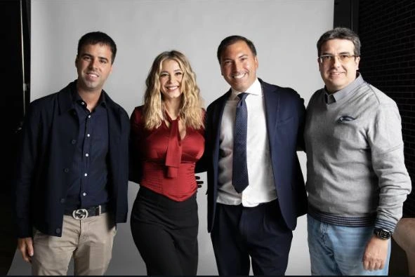 Christian Gaston Illan con Diletta Leotta