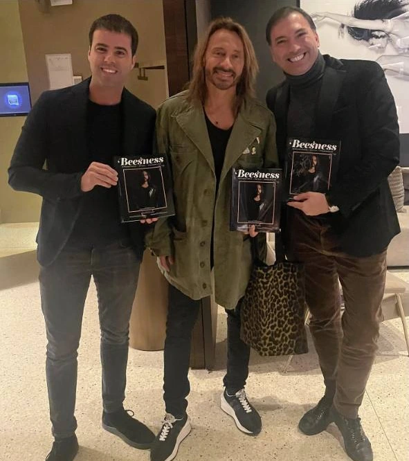 Christian Gaston Illan con Bob Sinclar