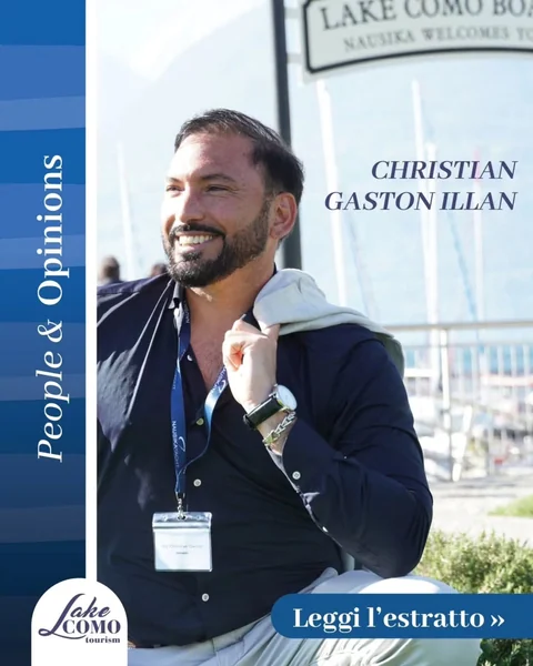 Christian Gaston Illan durante un'intervista